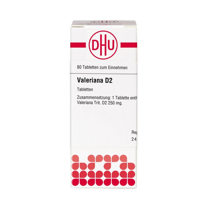 DHU Valeriana D2 Tabletten, 80 St. Tabletten