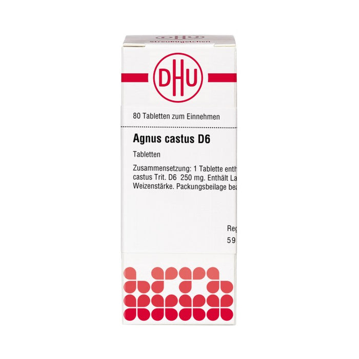 DHU Agnus castus D 6 Tabletten, 80 pc Tablettes