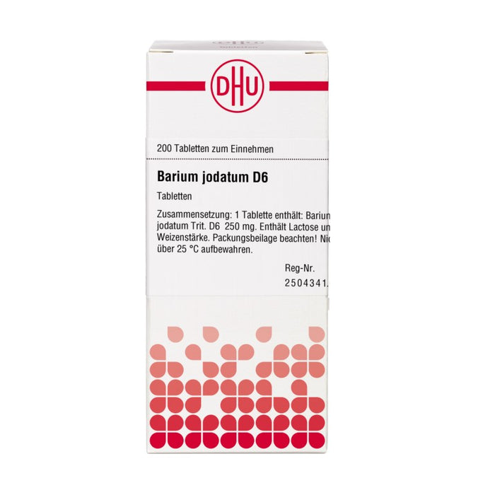 DHU Barium jodatum D6 Tabletten, 200 St. Tabletten