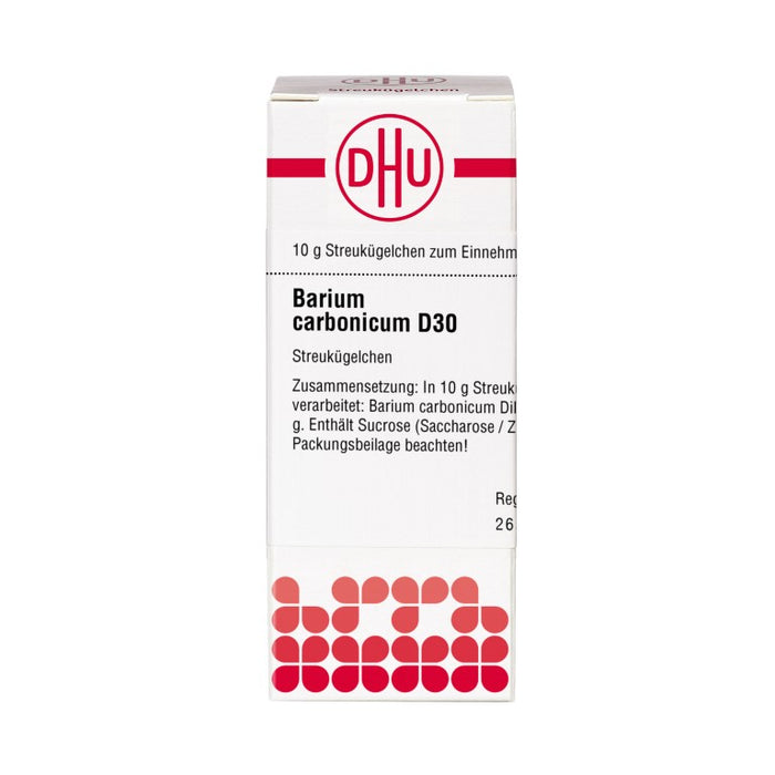 DHU Barium carbonicum D30 Streukügelchen, 10 g Globules