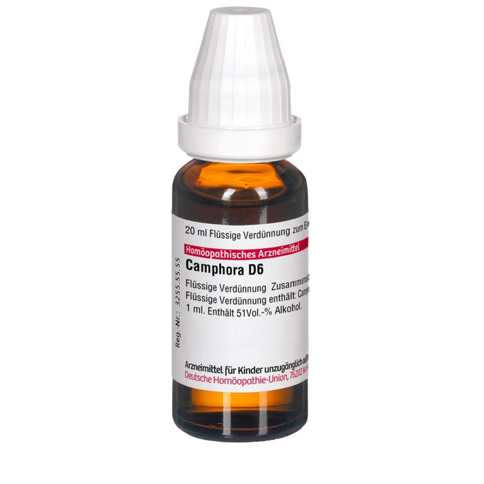 DHU Camphora D6 Dilution, 20 ml Lösung