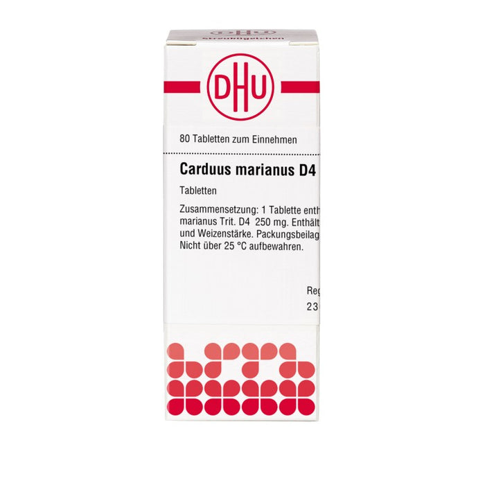 DHU Carduus marianus D4 Tabletten, 80 pcs. Tablets