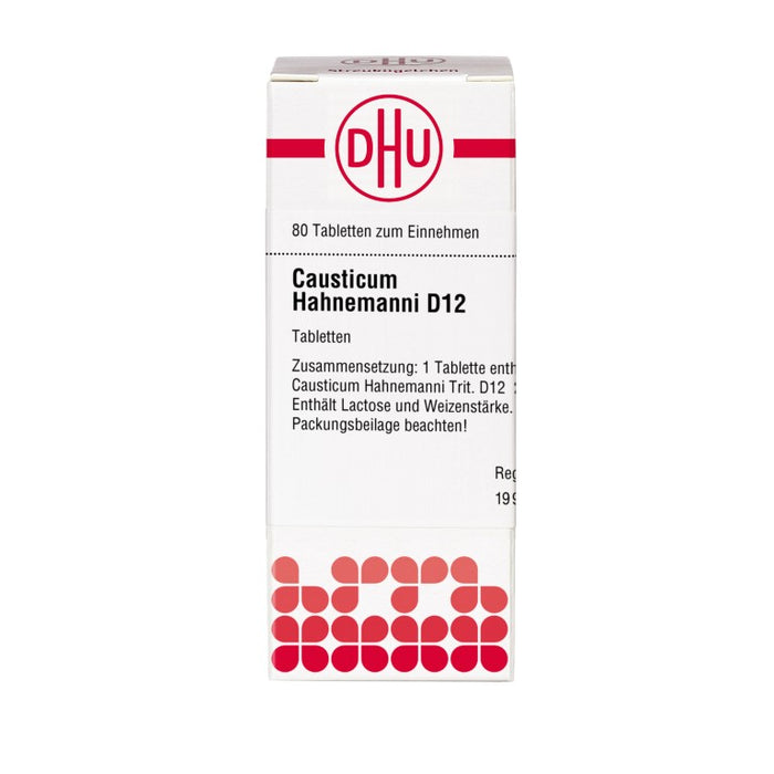 DHU Causticum Hahnemanni D12 Tabletten, 80 pcs. Tablets