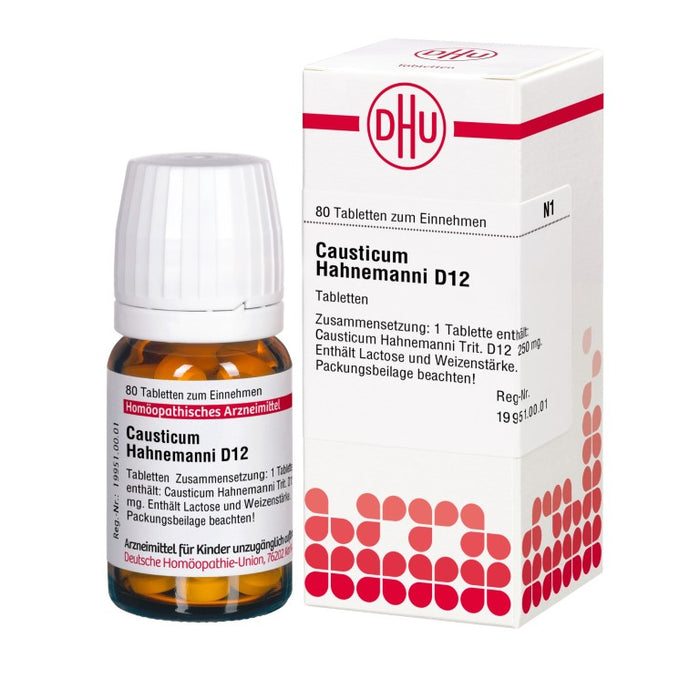 DHU Causticum Hahnemanni D12 Tabletten, 80 St. Tabletten