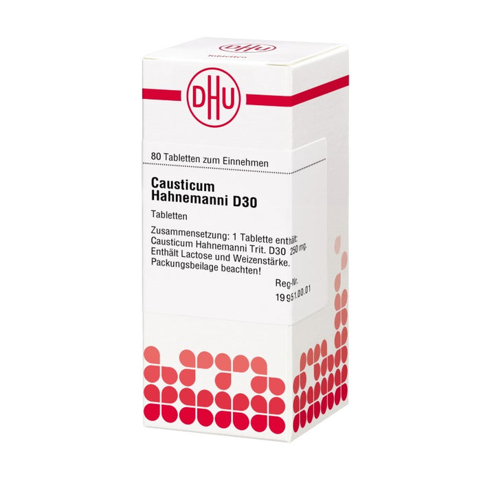 DHU Causticum Hahnemanni D30 Tabletten, 80 St. Tabletten