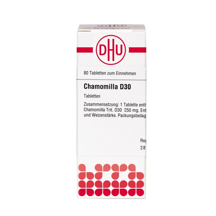 DHU Chamomilla D30 Tabletten, 80 St. Tabletten