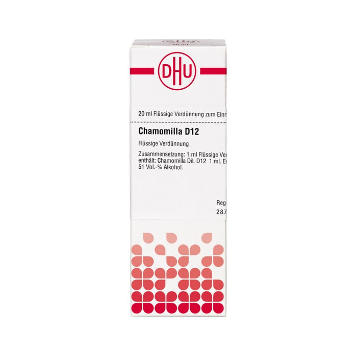 DHU Chamomilla D12 Dilution, 20 ml Lösung