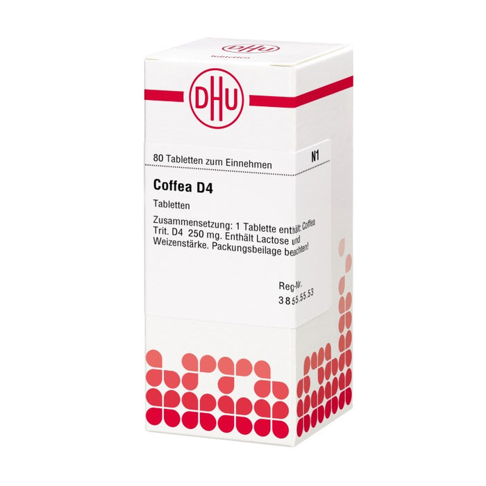 DHU Coffea D4 Tabletten, 80 St. Tabletten