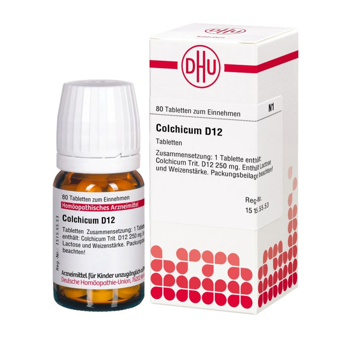 DHU Colchicum D 12 Tabletten, 80 St. Tabletten