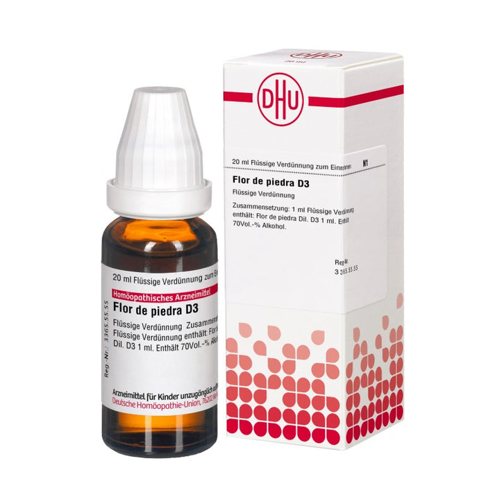 Flor de Piedra D3 DHU Dilution, 20 ml Lösung