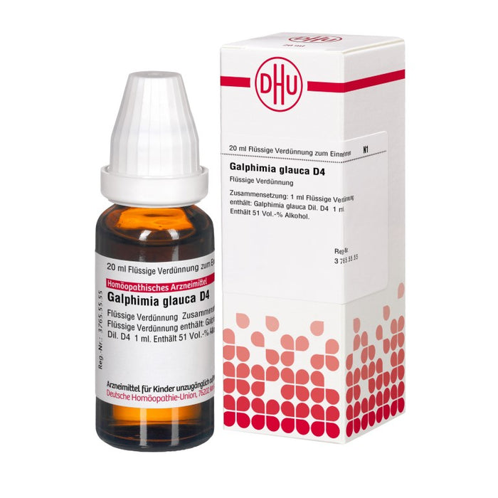 Galphimia glauca D4 DHU Dilution, 20 ml Lösung