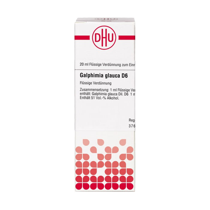 Galphimia glauca D6 DHU Dilution, 20 ml Lösung