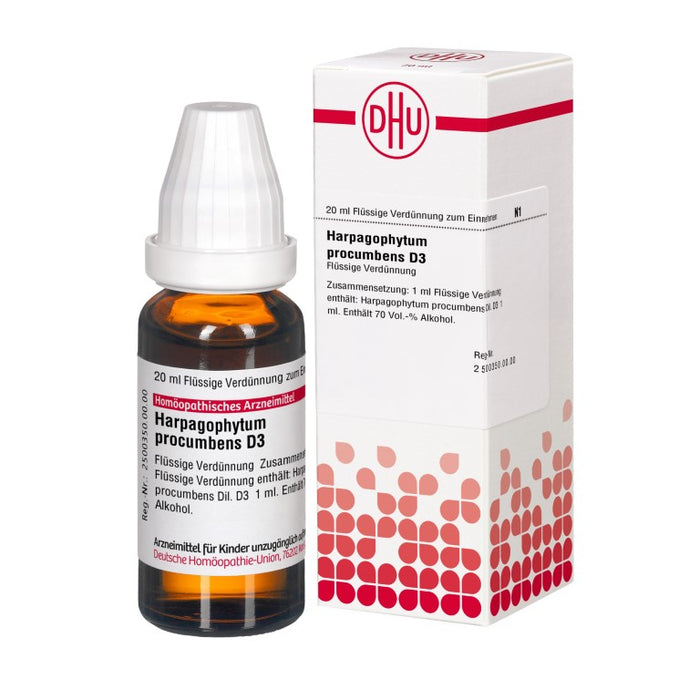 Harpagophytum procumbens D3 DHU Dilution, 20 ml Lösung