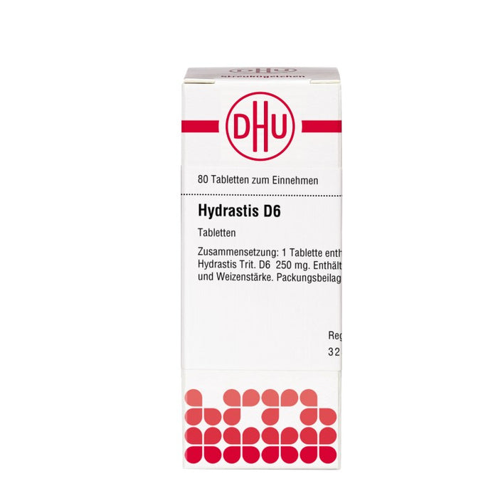 DHU Hydrastis D6 Tabletten, 80 St. Tabletten