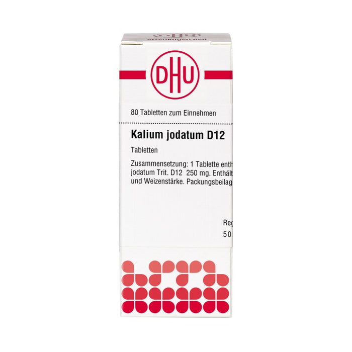 DHU Kalium jodatum D 12 Tabletten, 80 pcs. Tablets