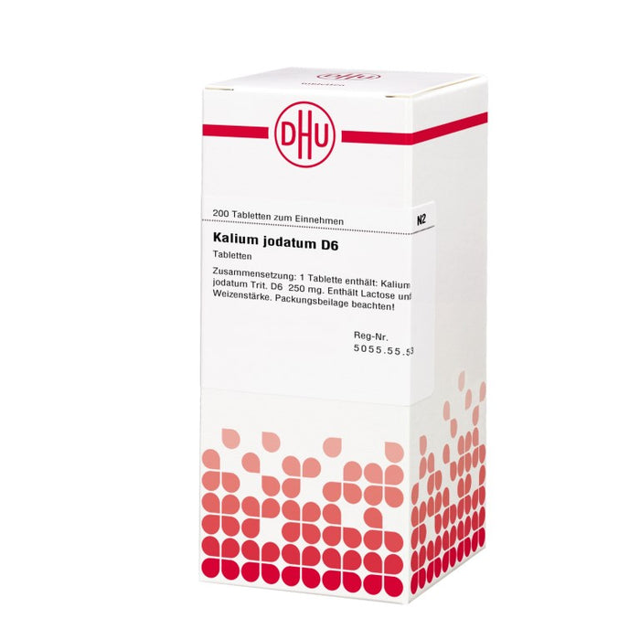 DHU Kalium jodatum D6 Tabletten, 200 St. Tabletten