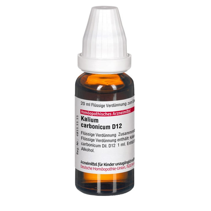 DHU Kalium carbonicum D12 Dilution, 20 ml Lösung