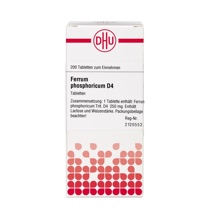 DHU Ferrum phosphoricum D4 Tabletten, 200 St. Tabletten