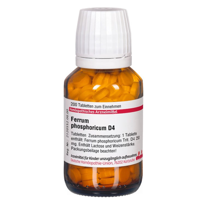 DHU Ferrum phosphoricum D4 Tabletten, 200 St. Tabletten