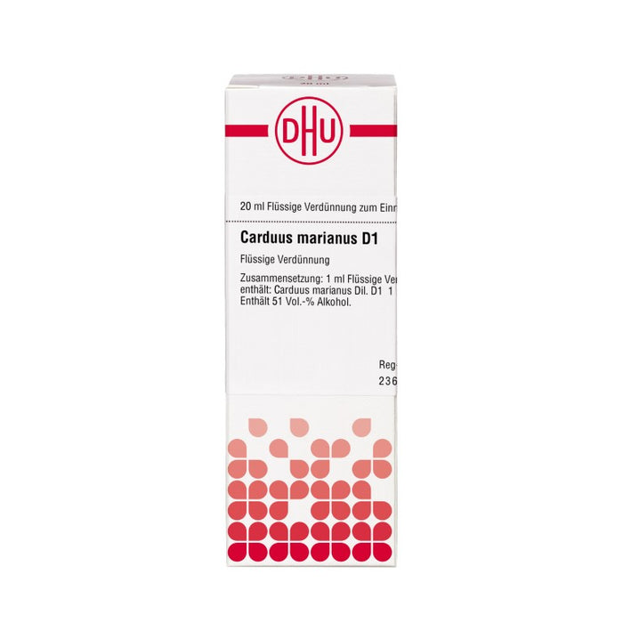 DHU Carduus marianus D1 Dilution, 20 ml Lösung