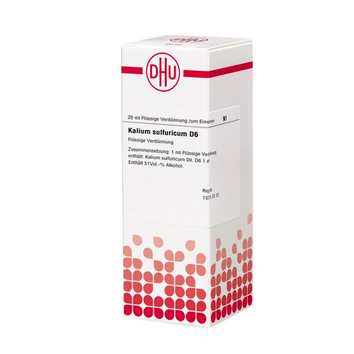 DHU Kalium sulfuricum D6 Dilution, 20 ml Lösung