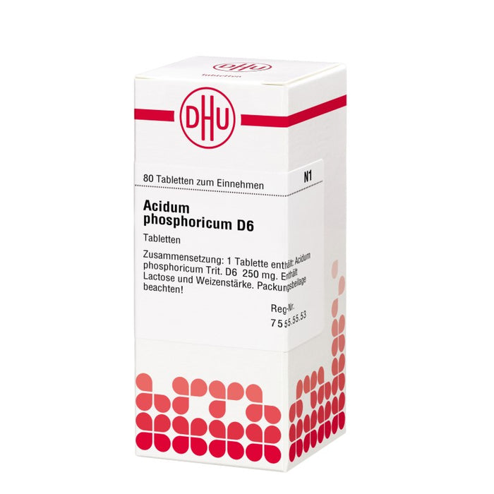 DHU Acidum phosphoricum D6 Tabletten, 80 pcs. Tablets