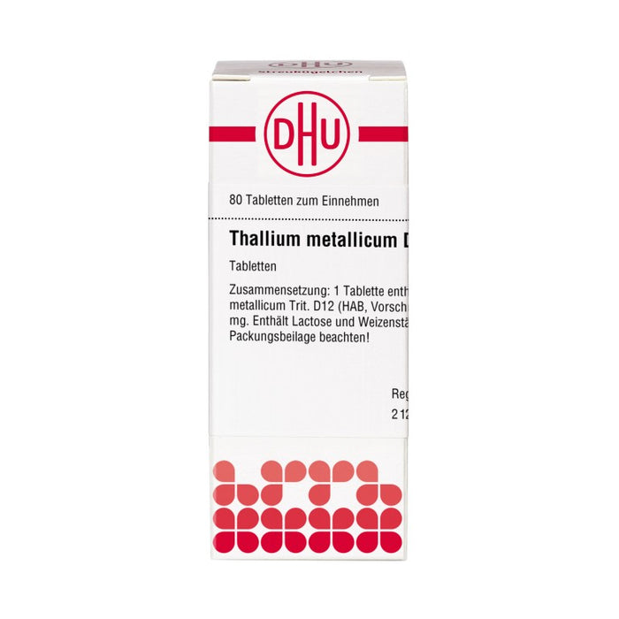 DHU Thallium metallicum D12 Tabletten, 80 pcs. Tablets