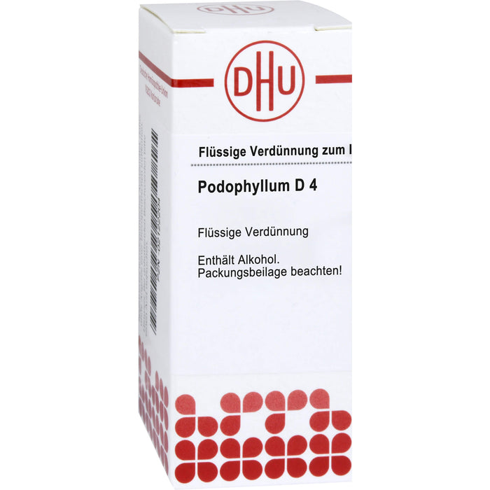 DHU Podophyllum D4 Dilution, 20 ml Lösung