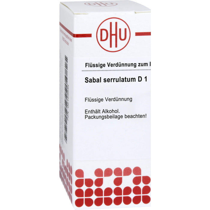 Sabal serrulatum D1 DHU Dilution, 20 ml Lösung