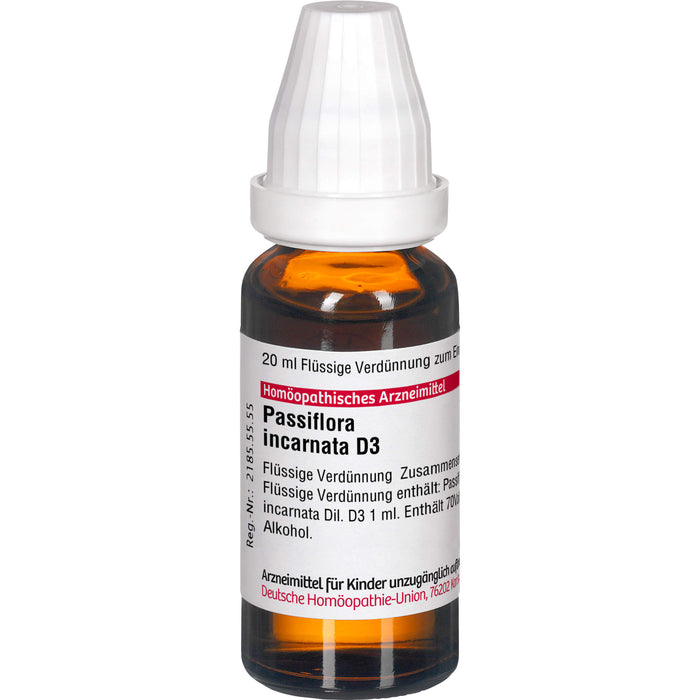 DHU Passiflora incarnata D3 Dilution, 20 ml Lösung