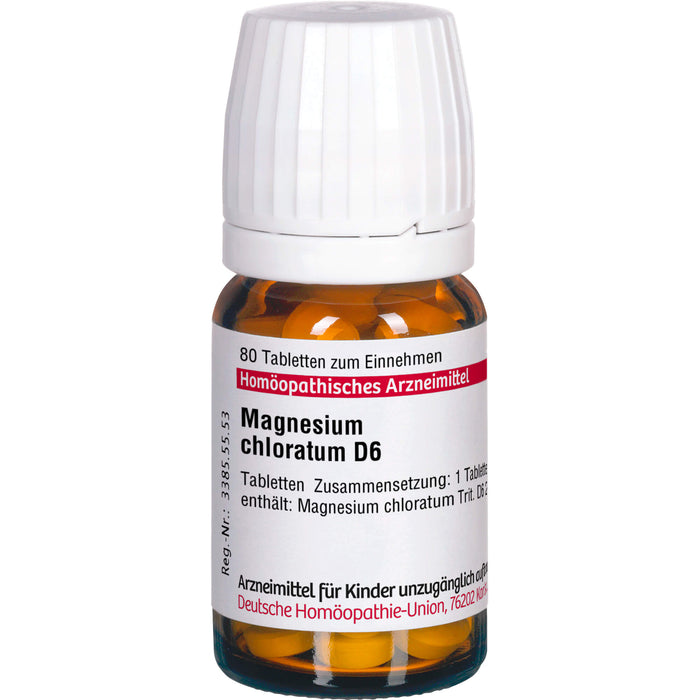 DHU Magnesium chloratum D6 Tabletten, 80 St. Tabletten