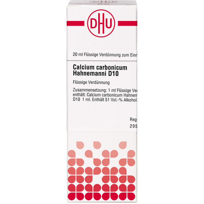 DHU Calcium carbonicum Hahnemanni D10 Dilution, 20 ml Lösung