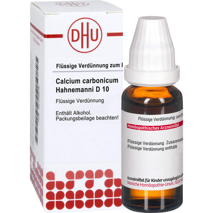 DHU Calcium carbonicum Hahnemanni D10 Dilution, 20 ml Lösung