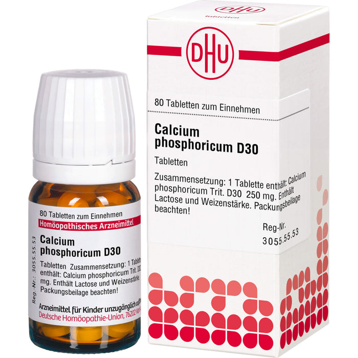 DHU Calcium phosphoricum D30 Tabletten, 80 pcs. Tablets