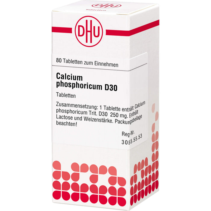 DHU Calcium phosphoricum D30 Tabletten, 80 St. Tabletten