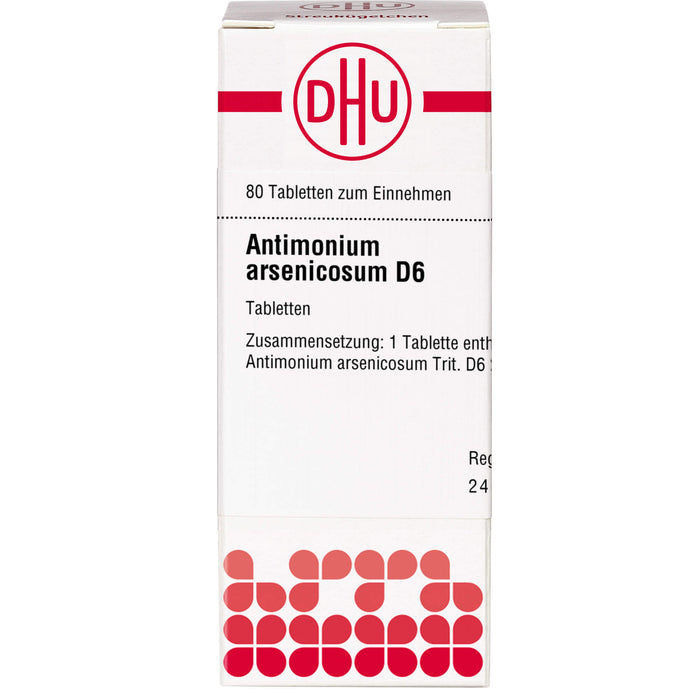 DHU Antimonium arsenicosum D6 Tabletten, 80 pcs. Tablets