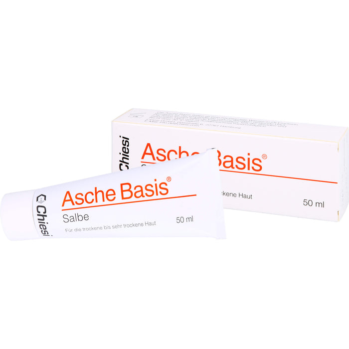 Asche Basis Salbe für die trockene bis sehr trockene Haut, 50 ml Ointment