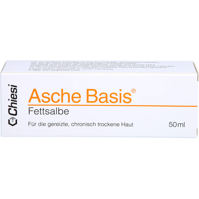 Asche Basis Fettsalbe, 50 ml Fettsalbe