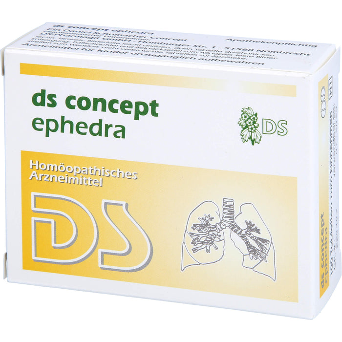 ds concept ephedra Tabletten, 100 pc Tablettes