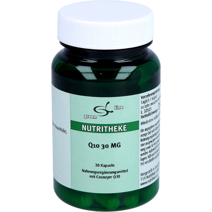 green line Nutritheke Q10 30 mg Kapseln, 30 pc Capsules