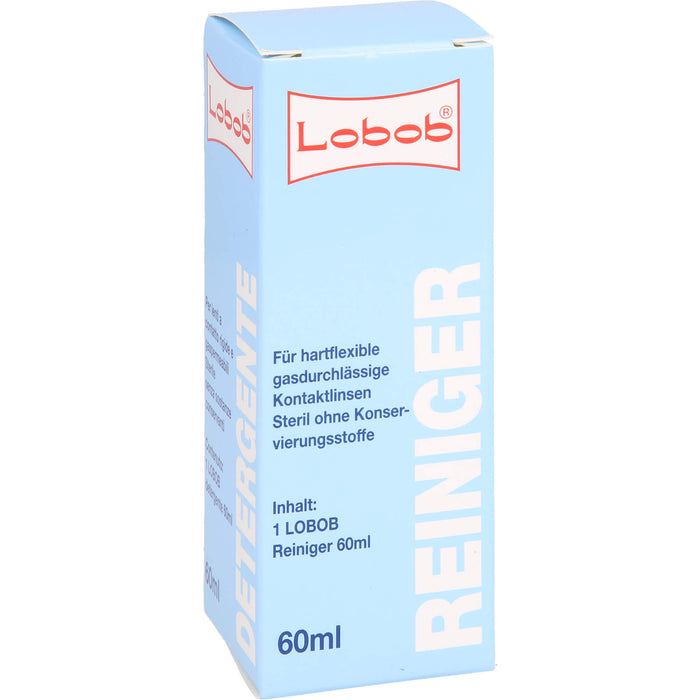 Lobob Reiniger für hartflexible gasdurchlässige Kontaktlinsen, 60 ml Lösung