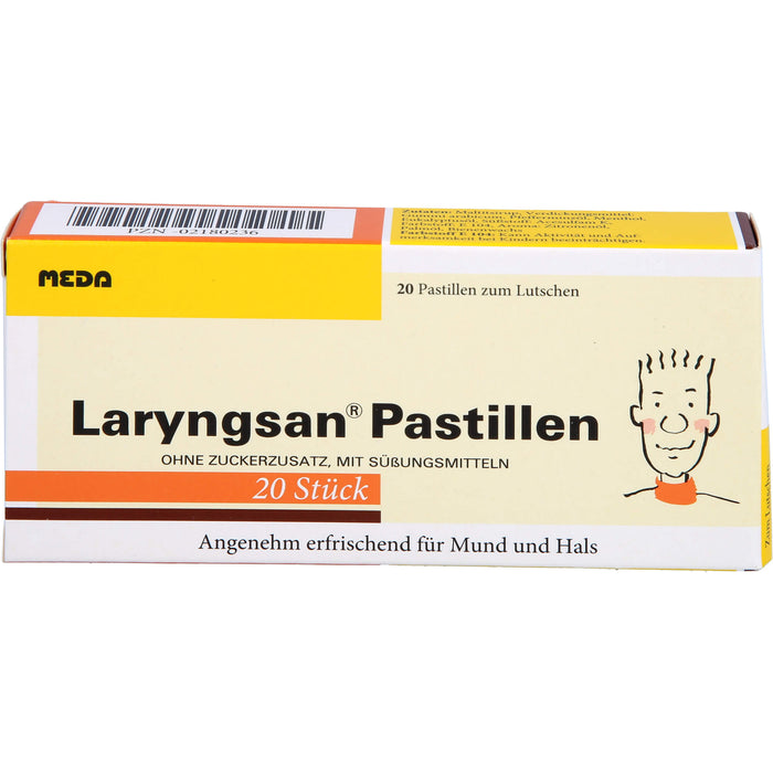 Laryngsan Pastillen, 20 St PAS