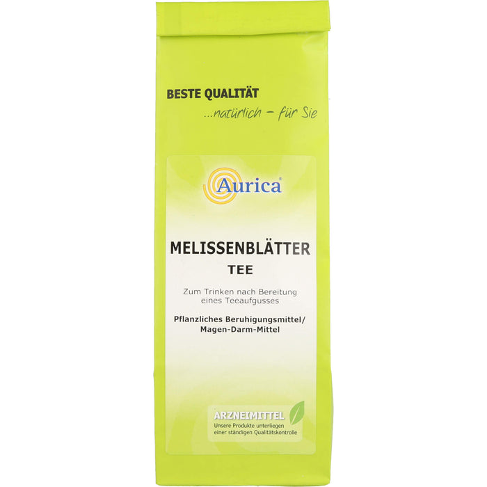 Aurica Melissenblätter Tee pflanzliches Beruhigungsmittel, 40 g Tea