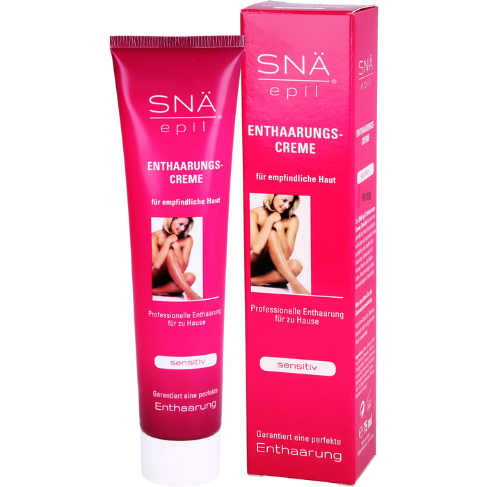 SNÄ Epil Enthaarungs-Creme für empfindliche Haut, 75 ml Crème