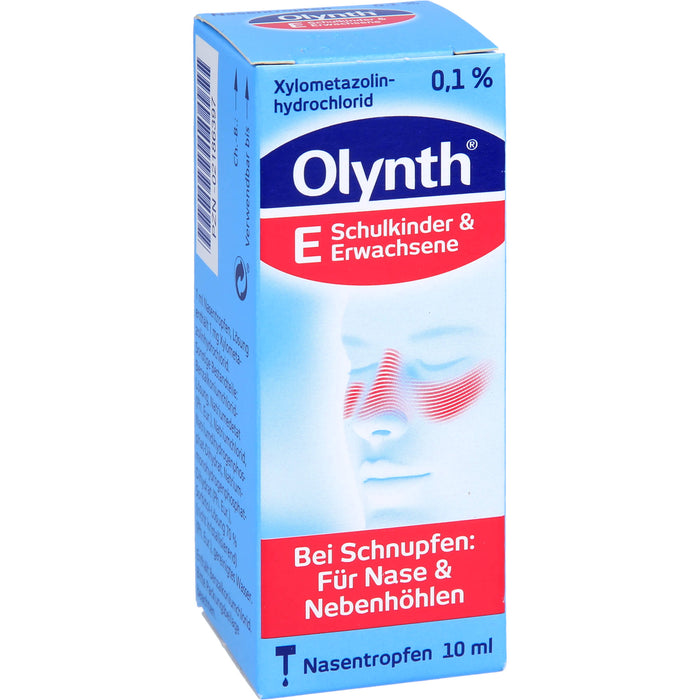 Olynth E Nasentropfen bei Schnupfen, 10 ml Lösung