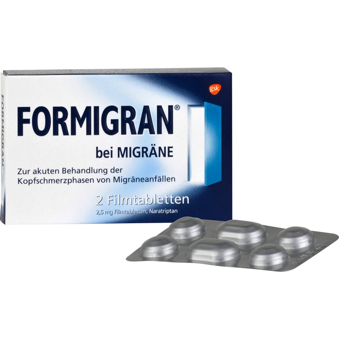 Formigran bei Migräne Filmtabletten, 2 St. Tabletten