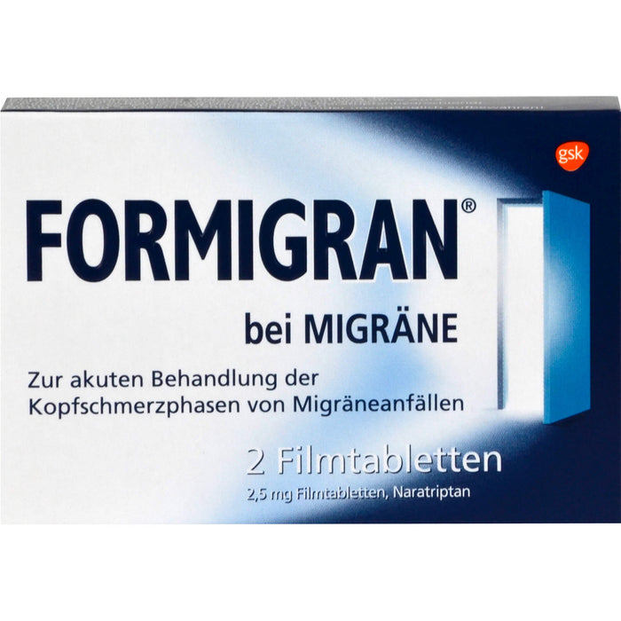 Formigran bei Migräne Filmtabletten, 2 pc Tablettes