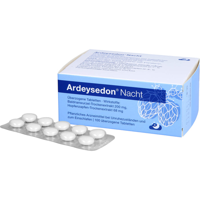 Ardeysedon Nacht überzogene Tabletten, 100 St UTA