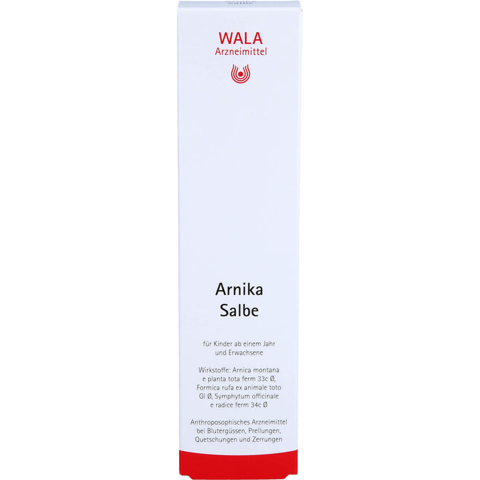 WALA Arnika Salbe bei Blutergüssen, Prellungen, Quetschungen und Zerrungen, 100 g Ointment