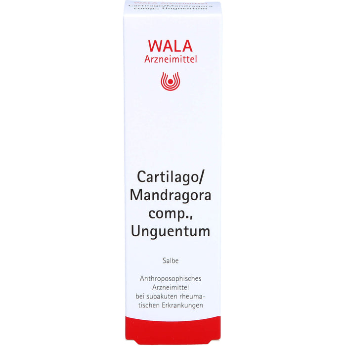 WALA Cartilago/Mandragora comp. Salbe bei subakuten rheumatischen Erkrankungen, 30 g Ointment